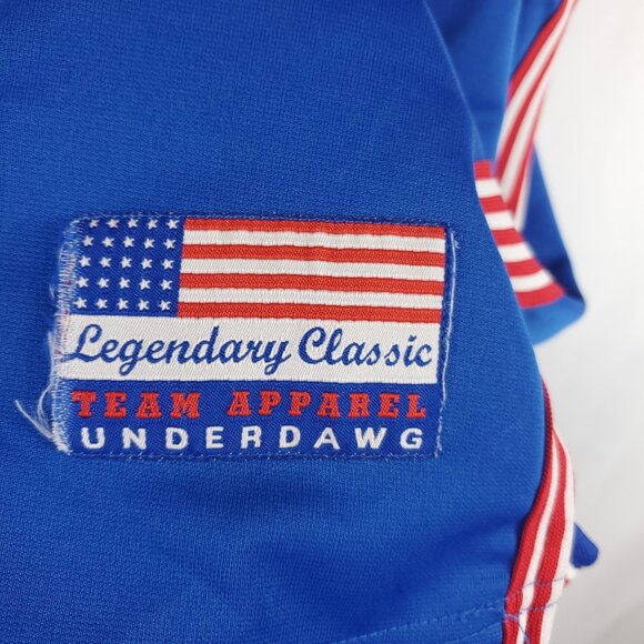 Legendary Classic Underdawgs Harlem Globe Trotters Red Blue 30 All Stars Sz XL - Picture 5 of 9